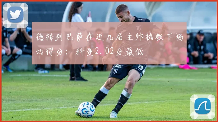 德转列巴萨在近几届主帅执教下场均得分：科曼2.02分最低